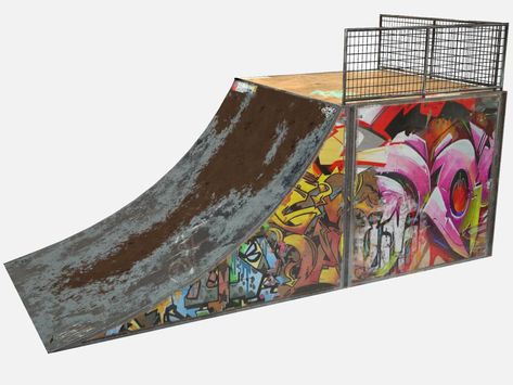 Skating Ramp, Skate Ramp, Skateboard Ramps, Isle Of The Lost, Skate 3, Finger Skateboard, Tech Deck, Dnd Miniatures, Surf Art