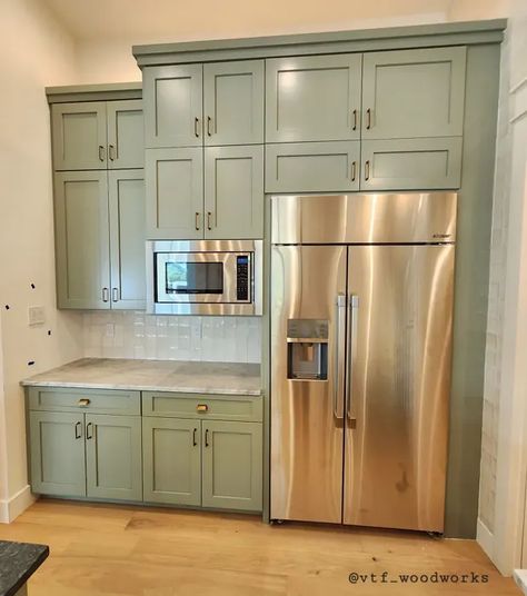 Sw 9130 Kitchen Cabinets Best Sherwin Williams Green, Green Paint Colors For Kitchen, Sherwin Williams Green Paint Colors, Evergreen Fog Paint, Sherwin Williams Evergreen Fog, Paint Colors For Kitchen Cabinets, Evergreen Fog, Sherwin Williams Green, Kitchen Cabinet Inspiration