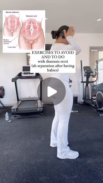 Zaria Francis on Instagram: "exercises to avoid + ones to do when you have diastasis recti   Please remember, no exercise is a bad exercise. Once you’ve built enough core integrity up, you can start incorporating higher impact core exercises into your routine. It’s just important we protect our cores and build integrity first so we do not aggravate our diastasis which can make things worse. ❤️  For full ab rehab + learning how to safely navigate strength training in postpartum (yes, even years after) join my postpartum geared workout app in my bio. The next Ab Rehab & Ab Rehab challenge starts April 1st. Join now to secure your spot. ❤️  #motherhood #postpartum #pregnancy #diastasisrecti" After Birth Abs Workout, Crunch Variations, Postpartum Belly Workout, Ab Rehab, Bridge Variations, Postpartum Ab Workout, Pregnancy Ab Workout, Pregnancy Abs, What Is Diastasis Recti