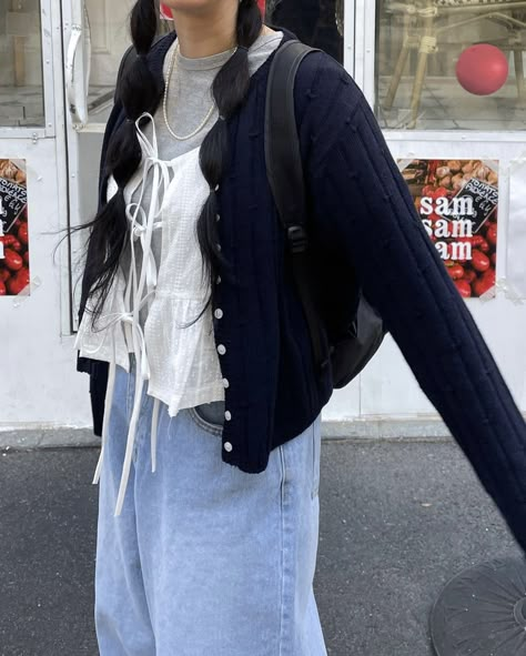 Cardigan Outfits, 가을 패션, Casual Style Outfits, Mode Inspiration, Lookbook Outfits, Look Cool, Aesthetic Clothes, Pretty Outfits, Fashion Inspo Outfits