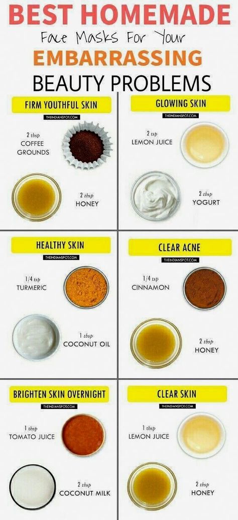 Beauty Infographic, Best Homemade Face Mask, Obličejové Masky, Best Diy Face Mask, Glowing Skin Mask, Hacks Beauty, Face Acne, Homemade Face Masks, Mascara Facial