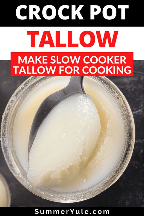 Tallow Recipe, Fall Crockpot Recipes, How To Render, Keto Crockpot Recipes, Beef Tallow, How To Cook Beef, Beef Tips, Money Saving Meals, Crockpot Beef