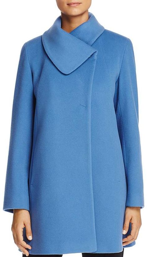 Cinzia Rocca Icons Cowl Neck Coat Cinzia Rocca, Designer Denim, Denim Design, Cowl Neck, Coats For Women, Camel, Fashion Looks, Cool Outfits, Buy Online