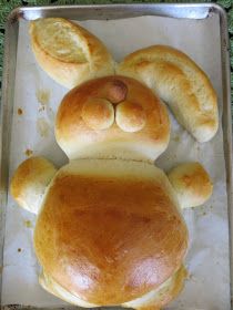 Bread With Dip, Recipes For Easter Dinner, Easter Bunny Bread, Easter Bunny Rolls, Easter Rolls, Bunny Rolls, Recipes For Easter, Bunny Bread, Easter Cooking