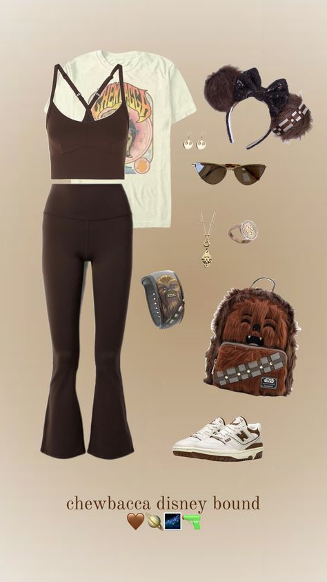 chewie 🤎 #chewbacca #starwars #disney #disneyland #disneyworld #disneybound #disneyoutfit #outfit #outfitinspo Chewbacca, Teenager Outfits, Disney Outfits, Disney World, Disneyland, Disney, Outfit Inspo