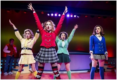 Heathers: The Musical - TheaterScene.net Heathers Broadway, Heathers Costume, Barrett Wilbert, Heathers Musical, Veronica Sawyer, Movie Wall, Heathers The Musical, Cosplay Inspiration, Theatre Nerds