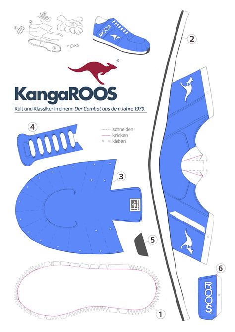 KangaROOS X Sneakerness 2014 - Invite and Templates on Behance Art Classroom Management, Shoe Template, Baby Shoes Diy, Craft Templates, Paper Box Template, Diy Sneakers, Paper Engineering, Origami Paper Art, Sewing Workshop