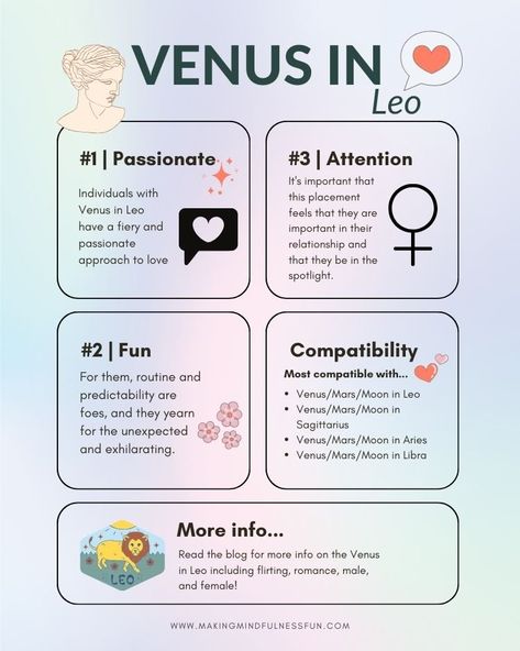 Venus In Leo: The Playful Romantic Venus Leo Style Aesthetic, Leo In Venus Aesthetic, Venus In Leo Style, Leo Venus Aesthetic, Venus Leo, Rising Leo, Venus The Planet, Venus Aesthetic, Moon Sign Astrology