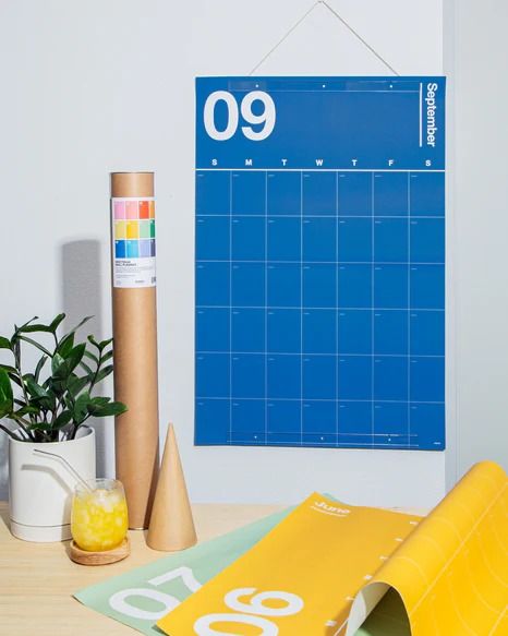 Modern Stationery | Desk Supplies & More | Poketo Acrylic Poster, Wall Planner, Milk Shop, Poster Hanger, Tree Free, Mirror Wall Art, Calendar Design, Design Milk, Wall Calendar