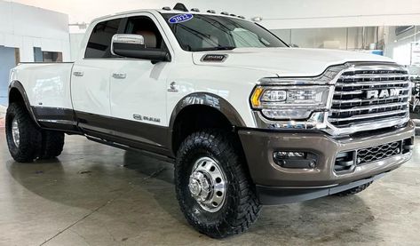 🐏Ram 3500HD Heavy-Duty Dually Limited Longhorn Cummins Diesel🐏 Ram Dually, Ram 3500 Dually, Cummins Motor, Dodge Diesel Trucks, Dodge Diesel, Rv Motorhomes, Nissan Titan Xd, Dodge Ram Pickup, Dually Trucks