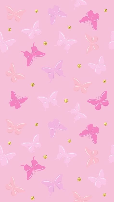 Pink Butterfly Wallpaper, Flower Background Iphone, Pink Wallpaper Backgrounds, Floral Wallpaper Iphone, Cocoppa Wallpaper, Iphone Wallpaper Hipster, Iphone Wallpaper Fall, Wallpaper Doodle, Cute Tumblr Wallpaper