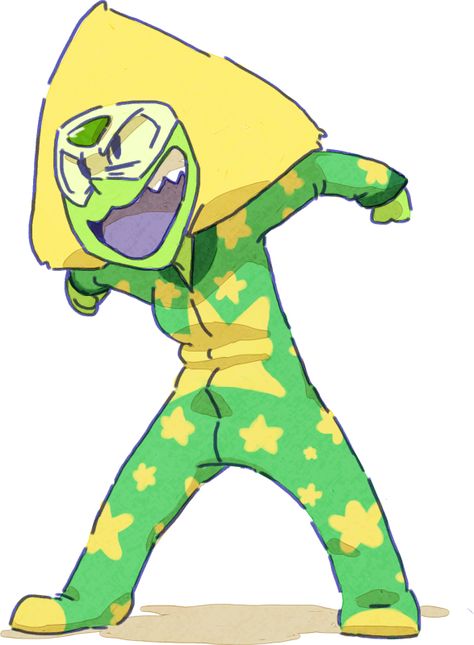 Pajamadot Peridot Steven Universe, A Cartoon, Steven Universe, Universe, Yellow, Green