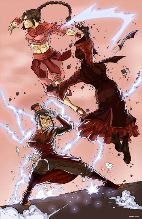 Avatar Azula Ty Lee Mai, Azula And Ty Lee Fanart, Ozai's Angels, Avatar The Last Airbender Azula, Aang Zuko, The Last Airbender Characters, Avatar The Last Airbender Aang, Tatsumaki One Punch Man, Avatar Azula