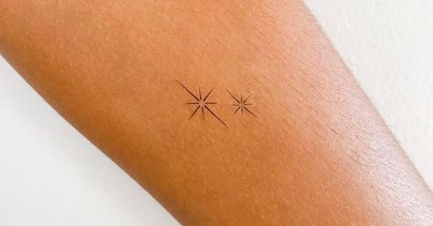 Tags: categories, Minimalist, Line Art, Temporary Tattoos, Fine Line, Astronomy, Stars, North Star. Body parts: Forearm > Inner Forearm. Fine Line Stars, Stars In A Line Tattoo, Line Star Tattoo Design, North Star Fine Line Tattoo, Fineline Star Tattoo Design, Inner Forearm, Sparkling Stars, Line Art Tattoos, Star Tattoos