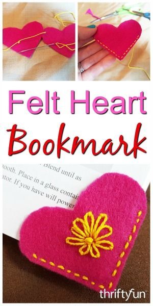 Sew Gifts, Sewing Gift Ideas, Holiday Hand Towels, Handmade Bookmarks Diy, Felt Bookmark, Heart Bookmark, Bookmark Craft, Felt Crafts Diy, Felt Gifts