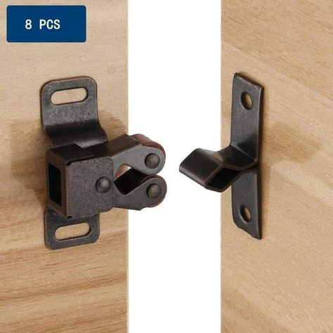 Cabinet Catches, Cabinet Latch, Cupboard Cabinet, Shop Doors, Door Catches, Fitted Furniture, Cupboard Doors, Door Stop, Cabinet Door