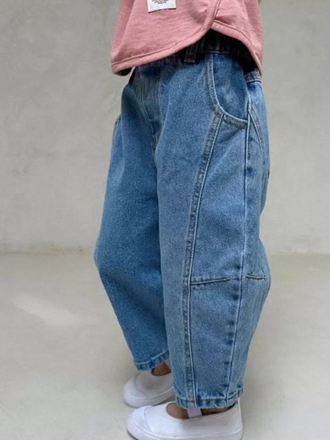 A-market - Unisex, Timeless, Beautiful Kids Fashion - KKAMI Korean Age, Unisex Clothes, Children Fashion, Children Clothes, New Woman, Spring 2024, 2024 Collection, Social Media Platforms, Denim Pants