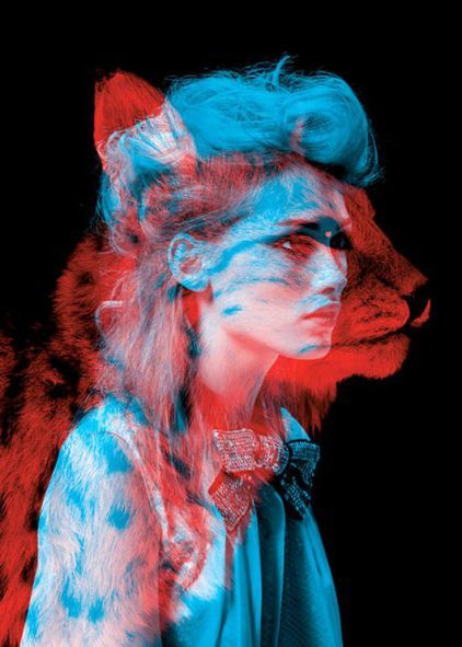 Poster Grafico, Double Exposition, Double Exposure Photography, Graphisches Design, Your Spirit Animal, Illustration Photo, Exposure Photography, Fantasy Magic, Arte Inspo