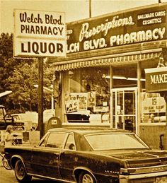 Welch Blvd Pharmacy 1971 Genesee County, Flint Michigan, Michigan Travel, Michigan Usa, State Of Michigan, The Far Side, Old Signs, Pure Michigan, Good Ole