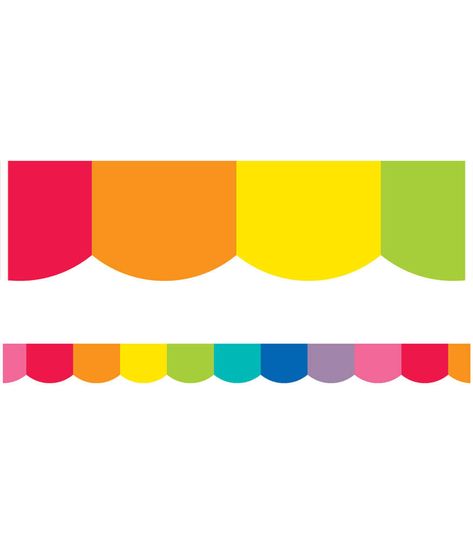 Rainbow Bulletin Boards, Rainbow Border, Bulletin Borders, Classroom Borders, Classroom Accessories, Carson Dellosa, Bulletin Board Borders, Classroom Decor Themes, Rainbow Decorations