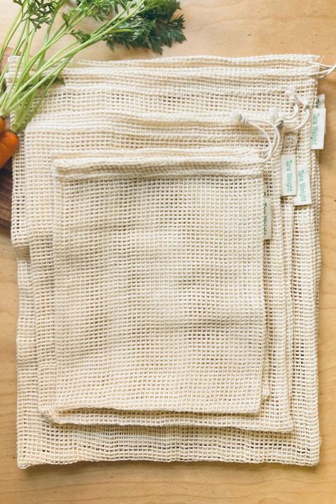 Zero Waste Food, Eco Freindly, Vegetable Bag, Crochet Beach Bags, Diy Tote, Reusable Produce Bags, Mesh Bags, Sustainable Bag, Farmers Market Bag