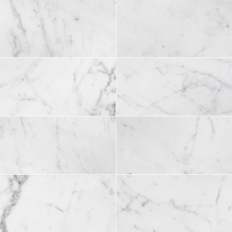 Statuary White Marble Tile | Natural Stone Resources Tile Material, White Marble Tiles, Steam Shower, Steam Showers, Commercial Flooring, Italian Marble, Marble Tile, White Marble, Interior Exterior