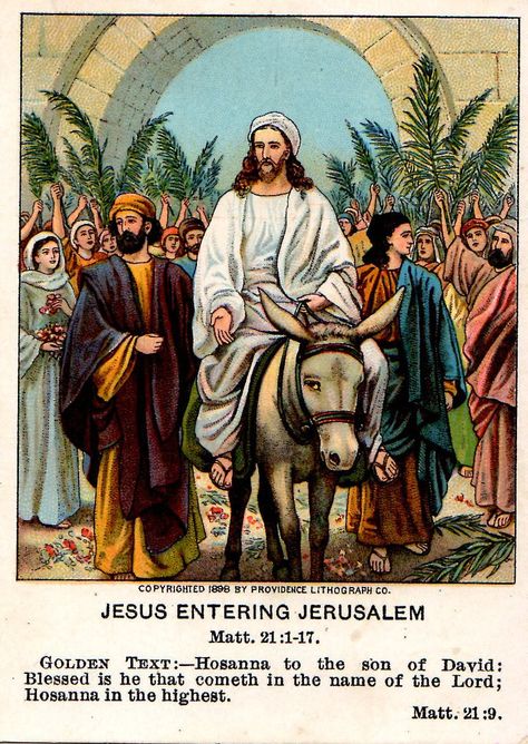 Today, Palm Sunday, commemorates Jesus' entry into Jerusalem. Have a beautiful day! Palm Sunday Quotes Jesus, Palm Sunday Quotes, Happy Palm Sunday, Sunday Prayer, Sunday Pictures, Sunday Images, Christian Holidays, Jesus Christ Quotes, Pictures Of Christ