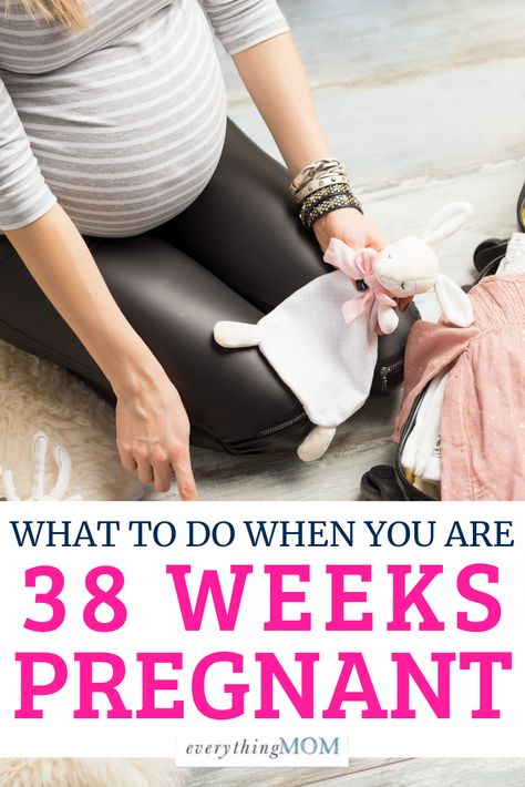 You are 38 weeks pregnant! You are officially full-term and ready to deliver. Check out the early signs of labor so you are ready when the time comes! Week 38 Of Pregnancy, Signs Of Labor, Signs Of Labour, Last Week Of Pregnancy, 39 Weeks Pregnant, 38 Weeks Pregnant, 37 Weeks Pregnant, Pregnancy Calendar, 39 Weeks