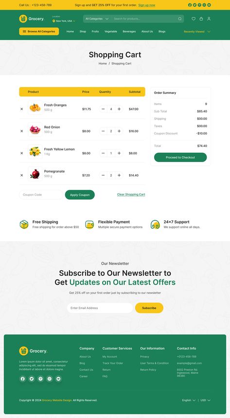 Grocery Store Website Figma Design | Web Design | UIUX :: Behance Grocery Store Website, Grocery Shopping App, Figma Design, Figma Template, Sign Up Page, New Password, Password Manager, Ecommerce Web, Mobile Responsive