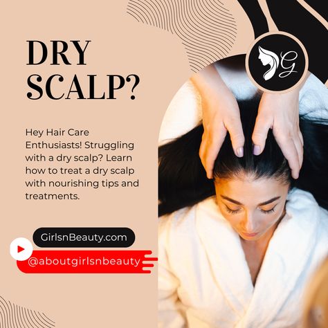 Hey Hair Care Enthusiasts! Struggling with a dry scalp? Learn how to treat a dry scalp with nourishing tips and treatments that restore moisture and soothe irritation. Keep your scalp healthy and flake-free! Treat Dry Scalp, Healthy Scalp, Dry Scalp, Hair Wraps, Scalp Care, Hair Care Products, Stay Hydrated, Hair Care Tips, Care Products