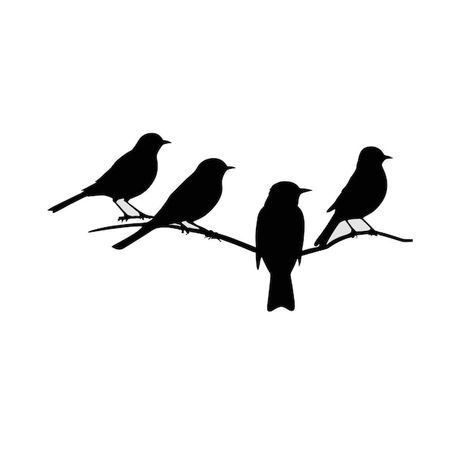 Bird silhouette set black and white vect... | Premium Vector #Freepik #vector #ecology #bird #symbol #symbols Bird Symbol, Bird Silhouettes, Black And White Birds, Black And White Vector, Bird Silhouette, Knife Painting, Bird Tree, Mary Ann, Black Bird