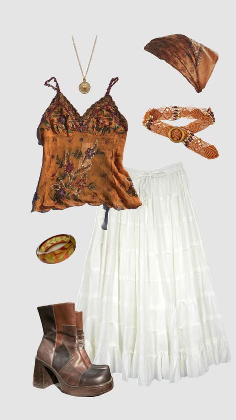 Daisy jones inspired outfit #outfitinspo #daisyjonesandthesix #daisyjones Daisy Jones Outfit, Daisy Jones And The Six, Daisy Jones, Fairy Clothes, Hippie Outfits, Cute Everyday Outfits, Retro Outfits, Well Dressed, Modest Outfits