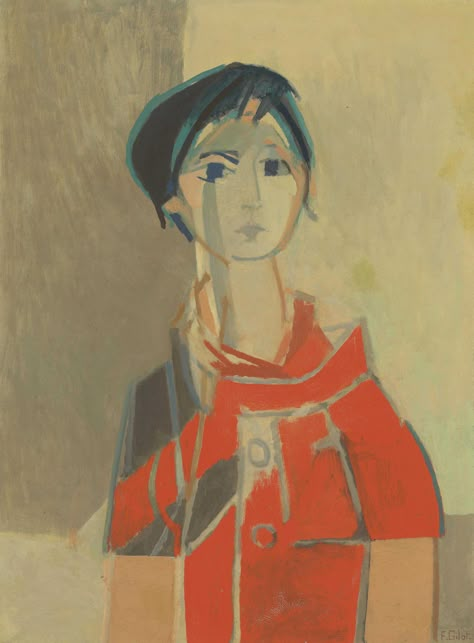 Francoise Gilot Portrait of Paula Francoise Gilot, European Paintings, Georges Braque, Art Et Illustration, Modern Artists, Global Art, French Art, Op Art, French Artists