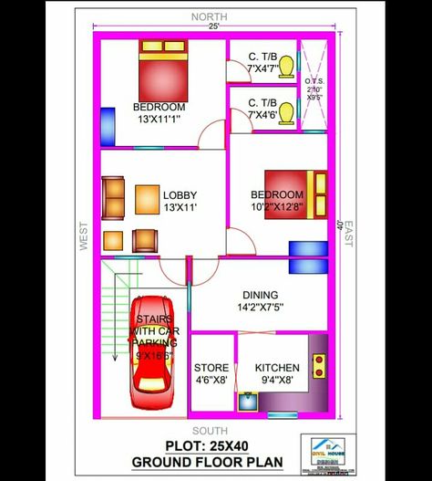 2 Bhk House Plan 1000 Sq Ft, 25 45 Ft House Front Elevation, 25 40 House Elevation, 25 By 40 House Design, House Plan 1000 Sq Ft, 900 Sq Ft House Plans, 900 Sq Ft House, Craftsman House Designs, 1000 Sq Ft House