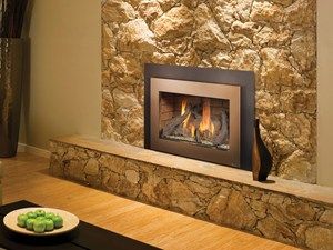 33 DVI GSR2 gas insert - by Fireplace Xtrordinair Fireplace Xtrordinair, Gas Fireplace Inserts, Wood Fireplace Inserts, Fireplace Blower, Fireplace Style, Gas Insert, Ventless Fireplace, Fireplace Update, Metal Fireplace