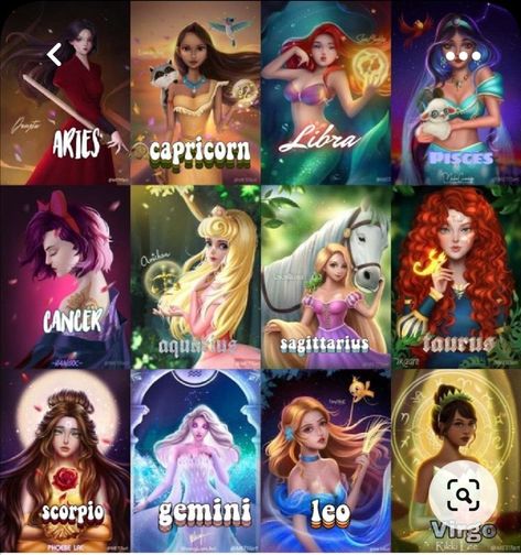 Disney Princess Zodiac Signs, Disney Princess Zodiac, Gemini Sun, Zodiac Signs Animals, Zodiac Signs Pictures, Zodiac Sign Fashion, Zodiac Characters, Zodiac Signs Chart, Anime Zodiac