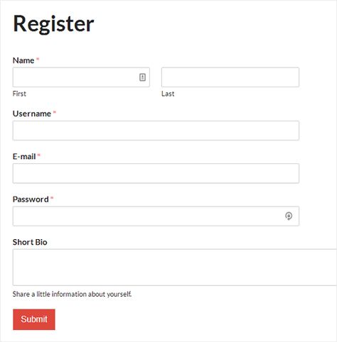 Form Example, Music Worksheets, Registration Form, Sample Resume, Free Printables, To Create, Step By Step, Wordpress, Sign Up