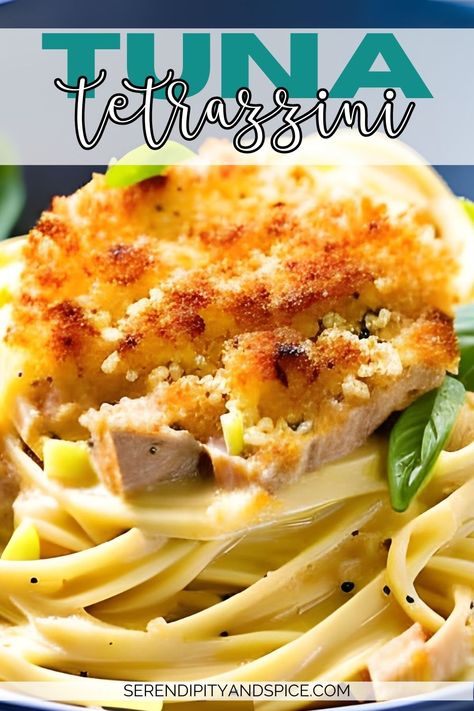 The BEST Tuna Tetrazzini Recipe 1 The BEST Tuna Tetrazzini Recipe Tuna Alfredo Pasta Recipes, Tuna Tetrazzini Easy, Tuna Tettrazini, Tuna Tetrazzini Recipe, Tuna Tetrazzini, Tuna Spaghetti Recipe, Tetrazzini Recipes, Easy Dinner For 2, Delicious Entrees