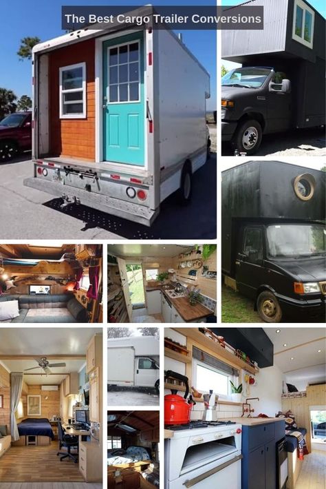 10+ Box Truck Conversions to Inspire Your Camper Build | OffGridSpot Horsebox Camper Conversion, Stepvan Camper Conversion, Cube Van Conversion, Box Truck Camper Conversion, Build Your Own Camper, Box Truck Conversion Layout, Horsebox Conversion, Box Truck Camper, Moving Truck Conversion