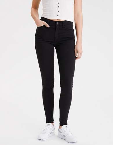 American Eagle Outfitters High Waist Jeggings, Womens Jeggings, High Waisted Black Jeans, Dream Jeans, Ae Jeans, Sailor Fashion, Jeans American Eagle, Curvy Jeans, Cool Stuff