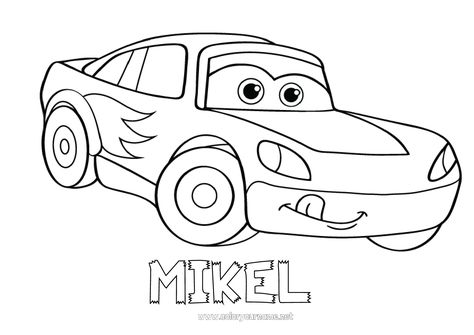 Happy Feast Day, Race Car Coloring Pages, Castle Coloring Page, Car Animation, Happy Feast, Superhero Coloring Pages, Superhero Coloring, Cars Characters, Dragon Coloring Page