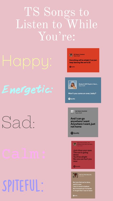 TS songs to listen to when you’re: Good Songs To Sing, Songs To Listen To, Songs To Listen To When, Good Songs, Everything Will Be Alright, Songs To Sing, Shake It Off, In The Car, Close Your Eyes