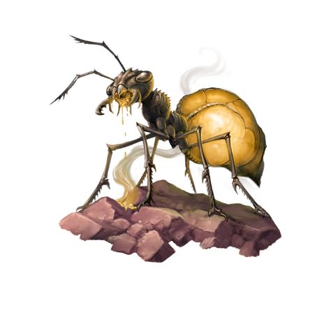 Ant Monster, Dm Dnd, Dnd Ideas, Dnd Monsters, Fantasy Pictures, Fantasy Rpg, Monster Art, Wasp, Ants