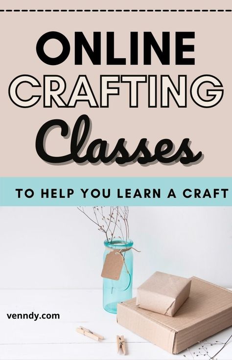 Looking to start a new art project but not sure where to begin? We rounded up these websites that allow you to take crafting classes, so you can paint, knit, and more all from the comfort of your own home. Craft Classes, A Craft, Own Home, Diy Crafts Videos, Learn To Sew, Craft Videos, Online Classes, Art Project, Inspirational Story