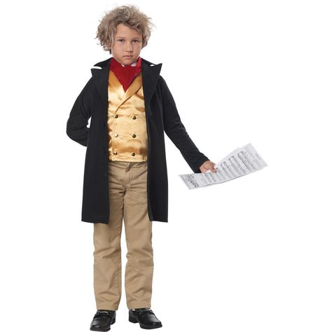 Beethoven Costume, Conductor Batons, Wheelchair Costumes, Soldier Costume, Distinguished Gentleman, Famous Composers, Halloween Toddler, California Costumes, Harry Potter Scarf