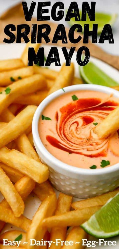 Vegan Mayonaise, Homemade Mayo Recipe, Vegetarian Sandwiches, Vegan Dips, Vegan Spread, Sriracha Mayo, Vegan Guide, Relish Recipes, Vegan Dip