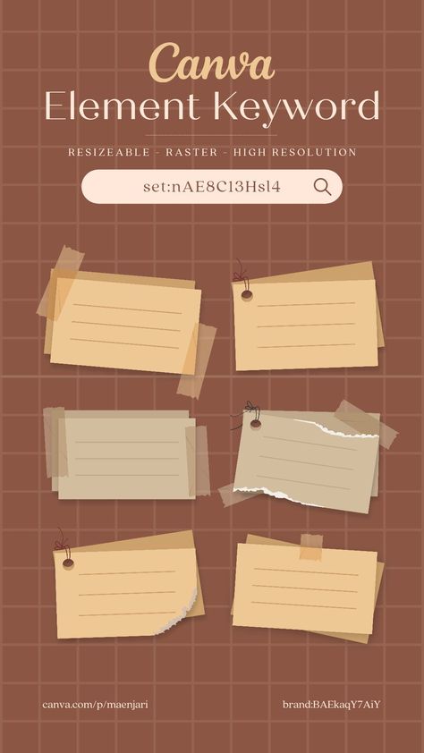 Brown Vintage Stacked Note Paper | Canva Element Keyword by @maenjari #brushprocreate #brushesillustrator #photoshopbrushes #vectorbrushes #brushesinstagram #facebookbrushes #brushesdownload #brushesfree Canva Keywords Elements, Canva Keywords, Keyword Elements Canva, Graphic Shapes Design, Desain Buklet, Canva Element Keyword, Using Canva, Canvas Learning, Life Hacks Websites