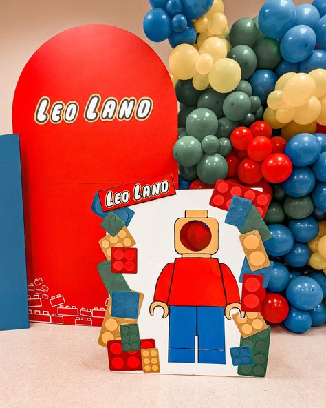 This weekend, we celebrated our own 1st birthday boy, Leo! So you know we had to go all out & turn the room into Leo Land! A moment for the backdrops 😍 . . . #lego #lehgo #legoland #legolandparty #leo #birthday #1stbirthday #oneyearold #photobackdrop #backdrop #partydecorations #legoparty #smallbusiness #supportsmallbusiness Lego Birthday Photoshoot Ideas, Lego Backdrop Ideas, Lego Birthday Backdrop, Lego Movie Birthday Party, Lego Backdrop, Lego Birthday Party Decorations, Lego Movie Birthday, Lego Movie Party, Lego 5