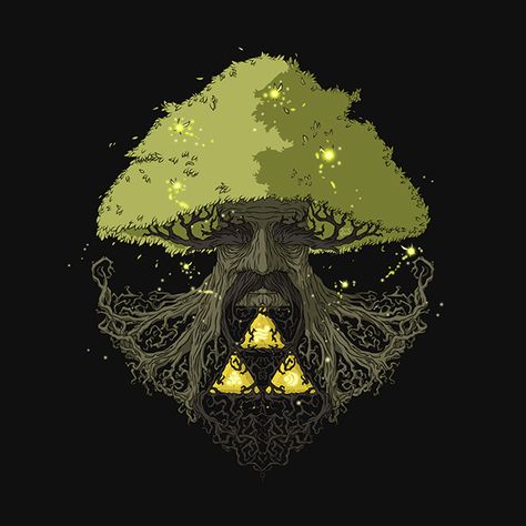 Tattoo And Piercings, Deku Tree, Zelda Tattoo, Dark Background Wallpaper, Zelda Art, Ocarina Of Time, Tree Tattoo, Tattoo Styles, Tree Art