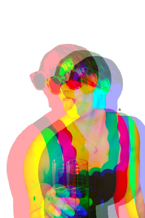 #digital #digitalart #rainbow #trippy #photoshoot #photoshop #groovy Trippy Portrait Photography, Trippy Photoshoot, Trippy Photography, Trippy Fashion, Pride Photoshoot, Rainbow Portrait, Trippy Photos, Trippy Music, Colorful Portrait Photography